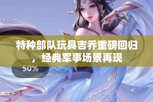 特种部队玩具吉乔重磅回归，经典军事场景再现