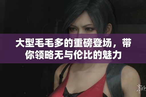 大型毛毛多的重磅登场，带你领略无与伦比的魅力