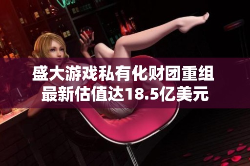 盛大游戏私有化财团重组 最新估值达18.5亿美元