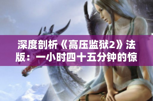 深度剖析《高压监狱2》法版：一小时四十五分钟的惊险旅程