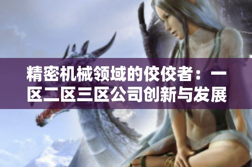 精密机械领域的佼佼者：一区二区三区公司创新与发展之路