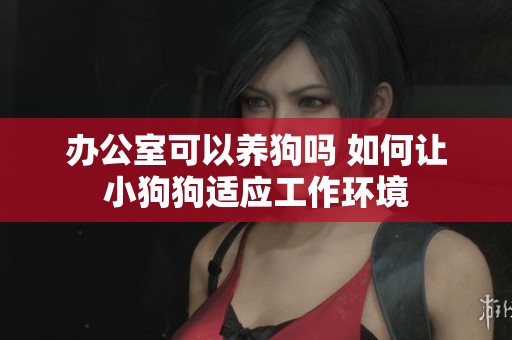 办公室可以养狗吗 如何让小狗狗适应工作环境