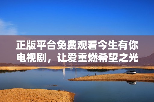 正版平台免费观看今生有你电视剧，让爱重燃希望之光
