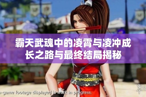 霸天武魂中的凌霄与凌冲成长之路与最终结局揭秘