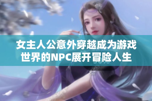 女主人公意外穿越成为游戏世界的NPC展开冒险人生
