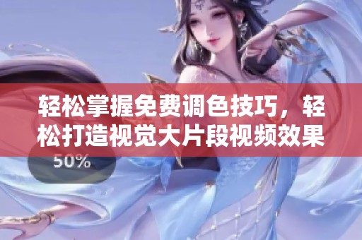 轻松掌握免费调色技巧，轻松打造视觉大片段视频效果