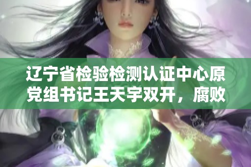 辽宁省检验检测认证中心原党组书记王天宇双开，腐败问题曝光