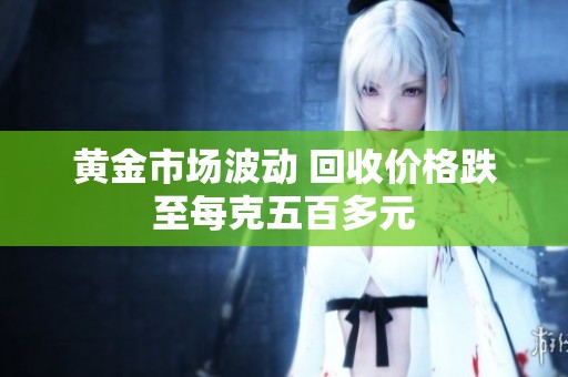黄金市场波动 回收价格跌至每克五百多元