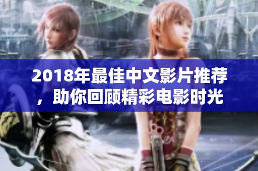 2018年最佳中文影片推荐，助你回顾精彩电影时光