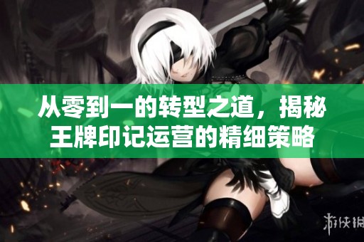 从零到一的转型之道，揭秘王牌印记运营的精细策略