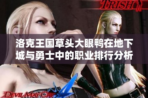 洛克王国草头大眼鸭在地下城与勇士中的职业排行分析与探讨
