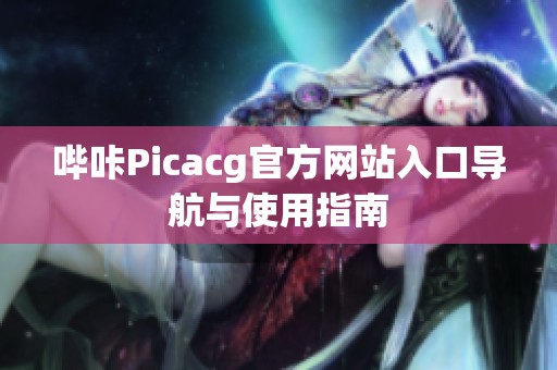 哔咔Picacg官方网站入口导航与使用指南