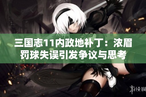 三国志11内政地补丁：浓眉罚球失误引发争议与思考