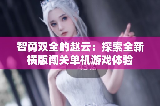 智勇双全的赵云：探索全新横版闯关单机游戏体验