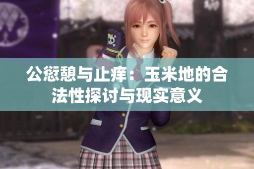 公愆憩与止痒：玉米地的合法性探讨与现实意义