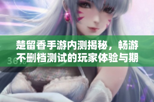 楚留香手游内测揭秘，畅游不删档测试的玩家体验与期待分析