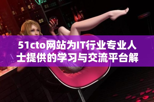 51cto网站为IT行业专业人士提供的学习与交流平台解析