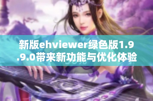 新版ehviewer绿色版1.9.9.0带来新功能与优化体验分享