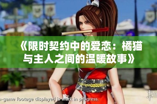 《限时契约中的爱恋：橘猫与主人之间的温暖故事》