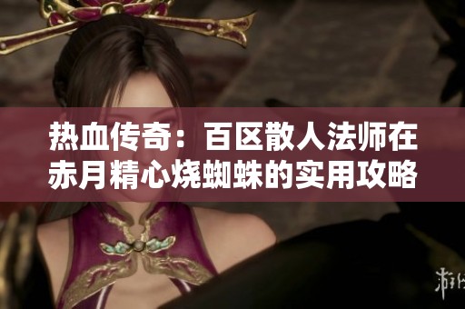 热血传奇：百区散人法师在赤月精心烧蜘蛛的实用攻略与技巧分享