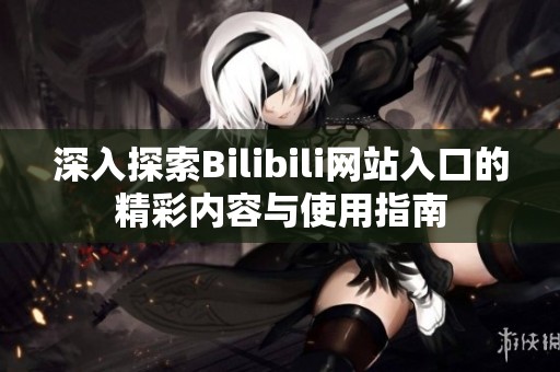 深入探索Bilibili网站入口的精彩内容与使用指南