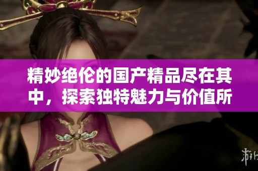 精妙绝伦的国产精品尽在其中，探索独特魅力与价值所在