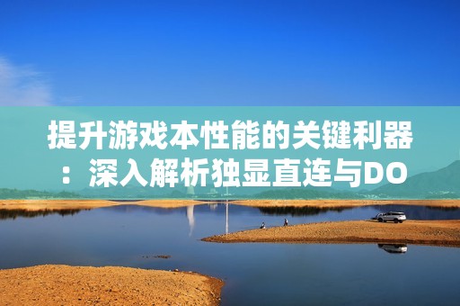 提升游戏本性能的关键利器：深入解析独显直连与DOU小助手