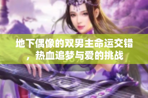 地下偶像的双男主命运交错，热血追梦与爱的挑战