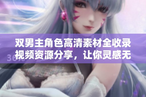 双男主角色高清素材全收录视频资源分享，让你灵感无限