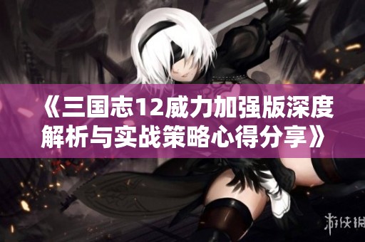 《三国志12威力加强版深度解析与实战策略心得分享》