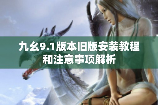 九幺9.1版本旧版安装教程和注意事项解析