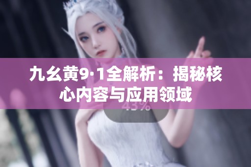 九幺黄9·1全解析：揭秘核心内容与应用领域