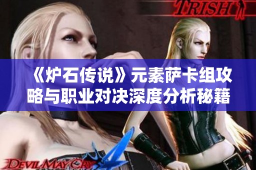 《炉石传说》元素萨卡组攻略与职业对决深度分析秘籍