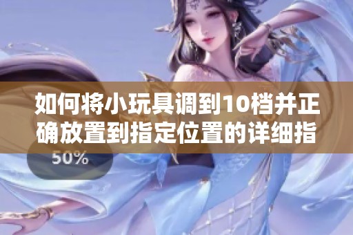 如何将小玩具调到10档并正确放置到指定位置的详细指南