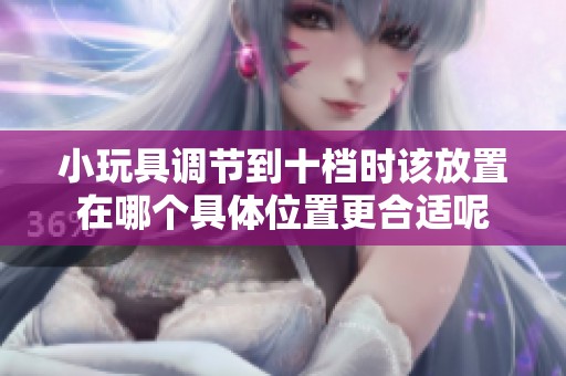 小玩具调节到十档时该放置在哪个具体位置更合适呢
