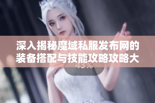深入揭秘魔域私服发布网的装备搭配与技能攻略攻略大全