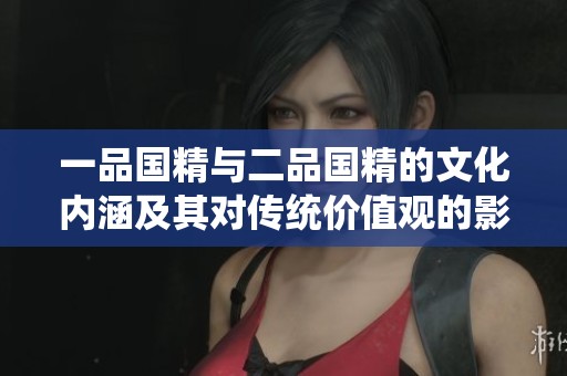 一品国精与二品国精的文化内涵及其对传统价值观的影响分析