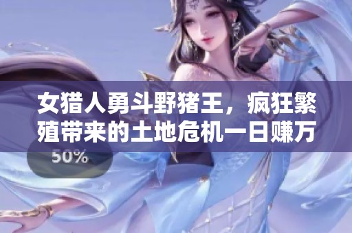 女猎人勇斗野猪王，疯狂繁殖带来的土地危机一日赚万余元