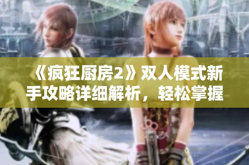 《疯狂厨房2》双人模式新手攻略详细解析，轻松掌握游戏技巧与策略