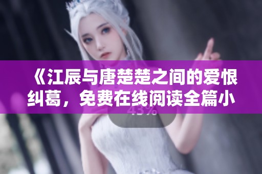 《江辰与唐楚楚之间的爱恨纠葛，免费在线阅读全篇小说》