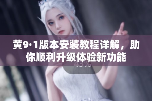 黄9·1版本安装教程详解，助你顺利升级体验新功能