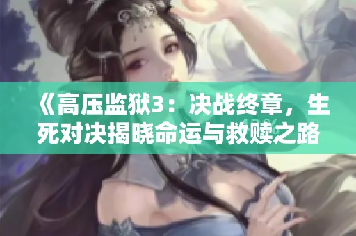 《高压监狱3：决战终章，生死对决揭晓命运与救赎之路》