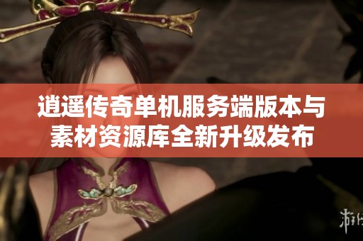 逍遥传奇单机服务端版本与素材资源库全新升级发布