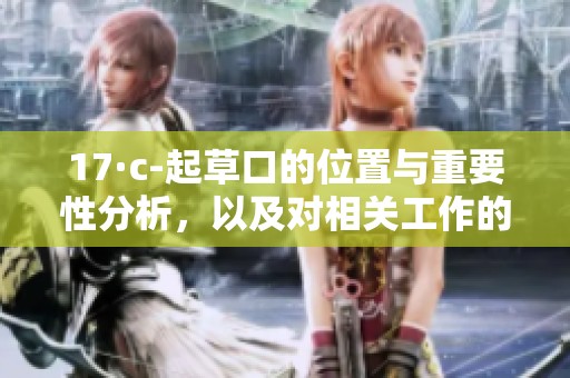 17·c-起草口的位置与重要性分析，以及对相关工作的影响探讨