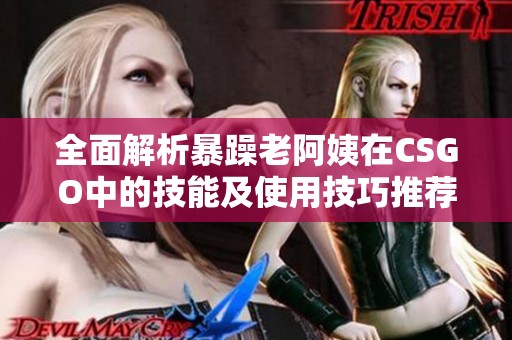 全面解析暴躁老阿姨在CSGO中的技能及使用技巧推荐