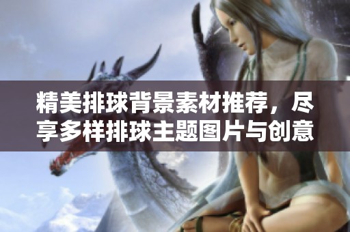 精美排球背景素材推荐，尽享多样排球主题图片与创意设计