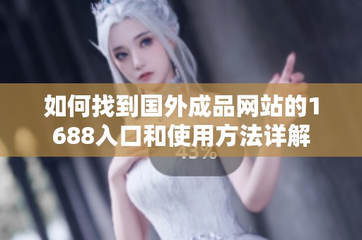 如何找到国外成品网站的1688入口和使用方法详解