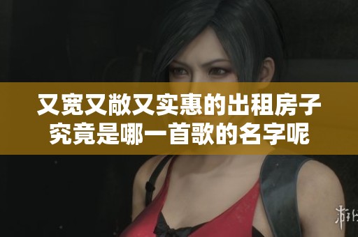又宽又敞又实惠的出租房子究竟是哪一首歌的名字呢