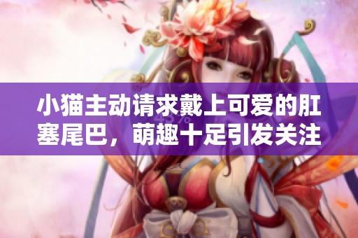 小猫主动请求戴上可爱的肛塞尾巴，萌趣十足引发关注