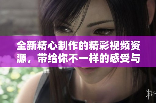 全新精心制作的精彩视频资源，带给你不一样的感受与体验
